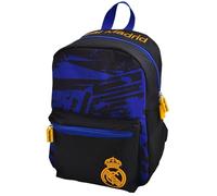 Hy-Pro Mochila con licencia oficial del Real Madrid CF, pequeña, ligera, mercancía del Real Madrid, gran idea de regalo de fútbol