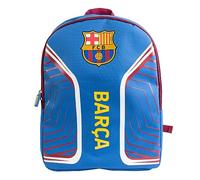 Hy-Pro Mochila grande con licencia oficial del FC Barcelona Flash | Barca, ligera, mochila, escuela, trabajo, regalo, para niños y adultos, Blue, Large
