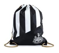 Hy-Pro Newcastle Gym Sack-Stripe, Saco de Gimnasio Unisex Adulto, Negro y Blanco, Talla única