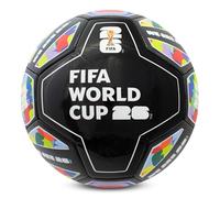 Hy-Pro offiziell lizenzierter FWC26 Fußball Der Größe 5 - Trainingsball mit Trophäen-Design und Grafiken Der Gastgebernationen, Fußballgeschenk für Jungen - FIFA Fußball-Weltmeisterschaft 2026 Design