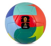Hy-Pro offiziell lizenzierter FWC26 Fußball Der Größe 5 - Trainingsball mit Trophäen-Design und Grafiken Der Gastgebernationen, Fußballgeschenk für Jungen - FIFA Fußball-Weltmeisterschaft 2026 Design