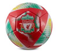 Hy-Pro Producto Oficial del Liverpool F.C. Balón de fútbol, tamaño 3, diseño en Espiral, mercancía del Liverpool, Entrenamiento, Coleccionable para niños y Adultos