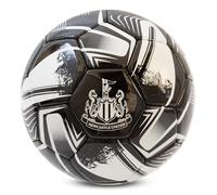Hy-Pro Producto Oficial del Newcastle United F.C. Balón de fútbol, tamaño 1, diseño de turbina, mercancía Newcastle, Entrenamiento, Partido, Coleccionable para niños y Adultos
