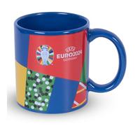 Hy-Pro Taza de cerámica con licencia oficial Euro 2024 (Paquete de 6)