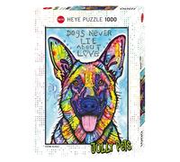 Heye Puzzle estándar 29732 – Los perros nunca mienten – 1000 piezas – Multicolor – Dean Russo