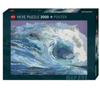(HY29872) - Heye Puzzles - Standard, 2000Pc - Map Wave