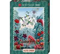 Heye Verlag – Puzle – Exotic Garden: Bird Paradise – 1000 piezas – Color plata (HY29957)