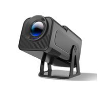 HY320 NTV Smart Beamer mit 4k 1080P Nativ Auflösung, Mini Projector with WiFi 6 and Bluetooth 5.2/320 ANSI 12000 Lumens 5G WiFi, Auto Trapezkorrektur und Sprachassistent für Heimkino & Outdoo