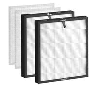 HY4866 Juego de filtros de repuesto compatibles con Morento HY4866 HY4866-WF purificador de aire 3 en 1 H13 de repuesto filtro HEPA filtro de carbón activo y prefiltro (2 unidades)