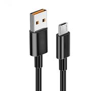 Hyacinyh Cable de carga micro USB compatible con auriculares inalámbricos JBL con altavoz Bluetooth, 5 pies y negro
