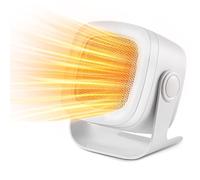 HyAdierTech Calefactor Eléctrico, Mini Calefactor Cerámico, Calefactor Ventilador Portátil Calefactor de Aire 2 Configuraciones Calor, Ceramico Silencioso Estufa Electrica Para Oficina Hogar Acampar