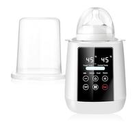 HyAdierTech Calienta Biberones Eléctrico, 6 en 1 Calientabiberones Multifunción, Esterilizador de Biberones, Calentamiento Rápido, Descongelación, Luz Nocturna, Apto Todos Los Biberones