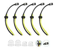 Hyakoz 5 Piezas Filtro Gasolina Desbrozadora Tubo Universal Manguera de Cortacésped Filtro Gasolina Desbrozadora con 4Pcs Carburador para Desbrozadora, Motosierra, Cortadora
