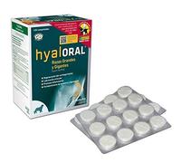 Hyaloral 120 comp para Perros de Razas Grandes y Gigantes | Suplemento Nutricional para el dolor de Caderas, Articulaciones y Cartílagos | Complemento Vitamínico para fortalecer Tendones y Ligamentos