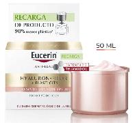 Hyaluron-Filler + Elasticity Rosé crema de día SPF 30 recarga 50 ml - Eucerin