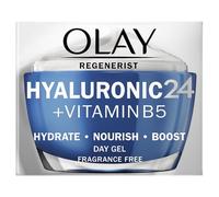 Hyaluronic 24 + Vitamin B5 Moisturizer, crema gel de día con ácido hialurónico, vitamina B5 y niacinamida para una piel más suave y saludable, 50 ml