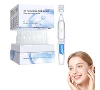 Hyaluronic Acid Facial Serum,Facial Serum With 3% Hyaluronic Acid, Long Lasting Hydration, Reduces Wrinkles And Improves Skin Elasticity, Smoother And Firmer Skin.(1.2 Ml)*30