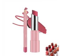 Hyaluronic Acid Lip Lifter Balm, 2 in 1 Set Lip Liner, Hydrating Gloss Lip Balm with Hyaluronic Acid (#05)