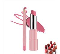 Hyaluronic Acid Lip Lifter Balm, 2 in 1 Set Lip Liner, Hydrating Gloss Lip Balm with Hyaluronic Acid (#07)