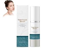Hyaluronic Acid,Vitamin C,Tri-Peptide Serum,Anti-Aging & Firming Face Treatment for Women and Men - Brightening, Hydrating, Wrinkle Reduction, 30ml