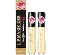 Hyaluronic Lip Plumper,Lip Plumper,Lip Maximizer Hyaluronic Lip Plumper,Lip Plumping Serum Instant Lip Filler,Lip Repairing Reduce Lip Fine Lines (2 Pcs)