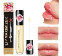 Hyaluronic Lip Plumper,Lip Plumper,Lip Maximizer Hyaluronic Lip Plumper,Lip Plumping Serum Instant Lip Filler,Lip Repairing Reduce Lip Fine Lines (1 Pcs)