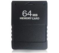 Hyamass Tarjeta de memoria de juego de 64 MB con función FMCB para Sony PlayStation 2 PS2, capacidad para almacenar juegos o hacer tarjetas de programa de arranque de disco duro, como McBoot