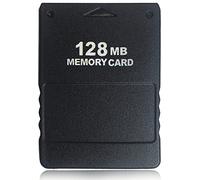 Hyamass Tarjeta de memoria PS2 de 128 MB (2043 bloques), tarjeta de memoria de almacenamiento de alta velocidad compatible con Sony Play Station 2 PS2 kits de accesorios