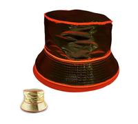HYBEW Gorra de pescador LED brillante con tiras de luz para adultos, unisex, cosplay, fiesta, club nocturno, baile, accesorios de moda, sombrero de pescador para fiesta