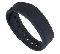 HYBEW Reloj despertador silencioso con verificación científica de despertador, correa de silicona transpirable que evita el sueño excesivo sin perturbaciones, carga alimentada por USB, negro