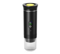 Hybrid Dec Cafetera Portátil Espresso con Calentamiento Rápido | USB-C | Máquina de Café Portátil Automática 3 en 1 muy fácil de usar | Ideal para Viajes, Oficina y Camping (PRO 80ML LED)