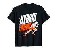 Hybrid Engine Running Athlete Camiseta