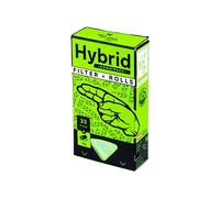 Hybrid Paquete combinado | Caja de 12 paquetes | 33 filtros de carbón activado | 4 metros Ultra Thin Roll