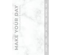 Hybrid Tagesplaner - Make Your Day: Marmor Edition (Halbjahresplaner, A5, Softcover, undatiert): All-in-One Planner & Journal mit 1 Tag/Seite, ... Gönnungen, Listen & digitalem Bonus-Content