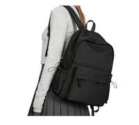 HYC00 Mochilas Escolares Niña,Mochila Escolar Adolescente Mochilas Colegio Instituto Bolso Universitaria Mujer Mochila Ordenador para Portatil 14 pulgadas Antirrobo Hombre School Backpack,B1-Negro