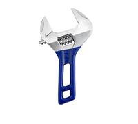 HYCDIYTS Llave de mono, ancha, longitud total 7.9 pulgadas (200 mm), ancho de la boca 1.7 pulgadas (44 mm), mono corto, cinta de agua, llave de grifo, mono ancho, ligera, ajustable, llave