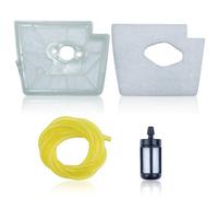 Hyceker Kit de filtro de combustible de aire para recortadora Stihl FS160, FS180, FS220, FR220, FS280, FS220K, FS290, con prefiltro, filtro de combustible, línea de combustible 4119 120 1600