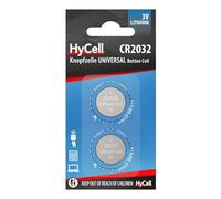HyCell 5020202 household battery Single-use battery CR2032 Litio - Pilas (Single-use battery, CR2032, Litio, 3 V, 2 pieza(s), Plata)