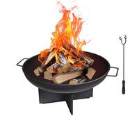 HYCHIKA BETTER TOOLS FOR BETTER LIFE Cuenco de Fuego Diámetro 60 cm para Jardín, Patio y Balcón