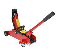 HYCHIKA Gato hidráulico hidráulico 2.0T, gato hidráulico con bomba de elevación rápida de pistón hidráulico, rango de elevación de 135-320 mm, para sedán, SUV, cambio de neumáticos