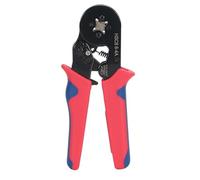 HYCHIKA - Herramienta de crimpado de virola, pelacables automático 3 en 1, juego de alicates de crimpado con 1200 terminales de 0,25-10 mm² (AWG 24-8), herramienta de crimpado de alambre, conectores