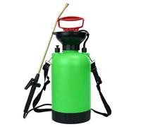 HYCHIKA Pulverizador a Presión 5L, Sulfatadora Manual 5 litros, Mochila Fumigadora Pulverizador Plantas, Lanza de Acero Inoxidable, Boquillas Regulables, para Riego de Plantas y Cuidado del Jardín