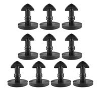 Hyclam 10 unids parachoques trasero gancho remolque cubierta fijación pinzas para deportes 06-09 Discovery 3 4 DYR500010 Reemplazo gancho remolque cubierta pinzas parachoques coche fijación