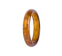 Hyclam Pulsera clásica con estampado floral que combina con todo, Pulsera Brazalete redonda de resina para bodas, compromisos, fiestas, aniversarios