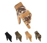 HYCOPROT Guantes Tácticos de Dedos Completos Ligeros Transpirables para Exteriores Militares Pantalla Táctil Guantes de Motocicleta para Tiro, Caza, Escalada, Motociclismo