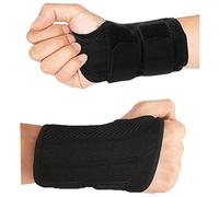 HYCOPROT Muñequera Tendinitis Muñeca con Férula de Metal, Muñequera Elástica Transpirable Ajustable,Muñequeras para Esguinces, RSI, Túnel Carpiano, Artritis y Tendinitis