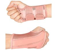 HYCOPROT Muñequera Tendinitis Muñeca con Férula de Metal, Muñequera Elástica Transpirable Ajustable,Muñequeras para Esguinces, RSI, Túnel Carpiano, Artritis y Tendinitis