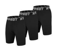 HYCOPROT Pantalones Cortos de Compresión para Niños Ropa Interior Deportiva Transpirable para Jóvenes Pantalones Cortos de Secado Rápido Leggings para Baloncesto Fútbol