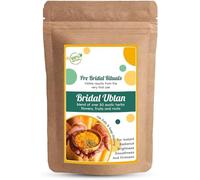 HYD Bridal Ubtan con ingredientes orgánicos para todo tipo de piel, enriquecido con hibisco, sándalo, vetiver y manjal Kasturi, para aclarar la piel y eliminar el bronceado, 100 g