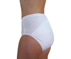 Hydas Calzoncillos para incontinencia, lavables y secables en secadora tamaño mujer 50/52 - hombre 58/60, paquete de 1